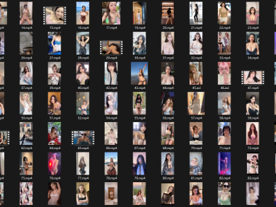 榜单大哥真金白银刷出来的，某音各大美女博主付费视频大合集，整整100部